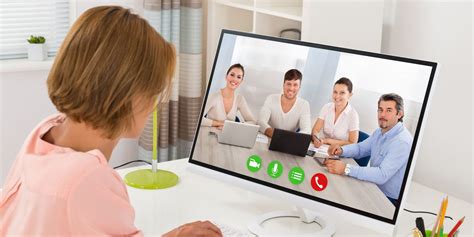 Conference video call app